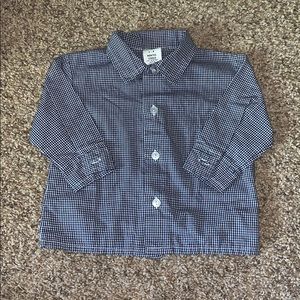 👶🏻3-6month Long sleeve Button down